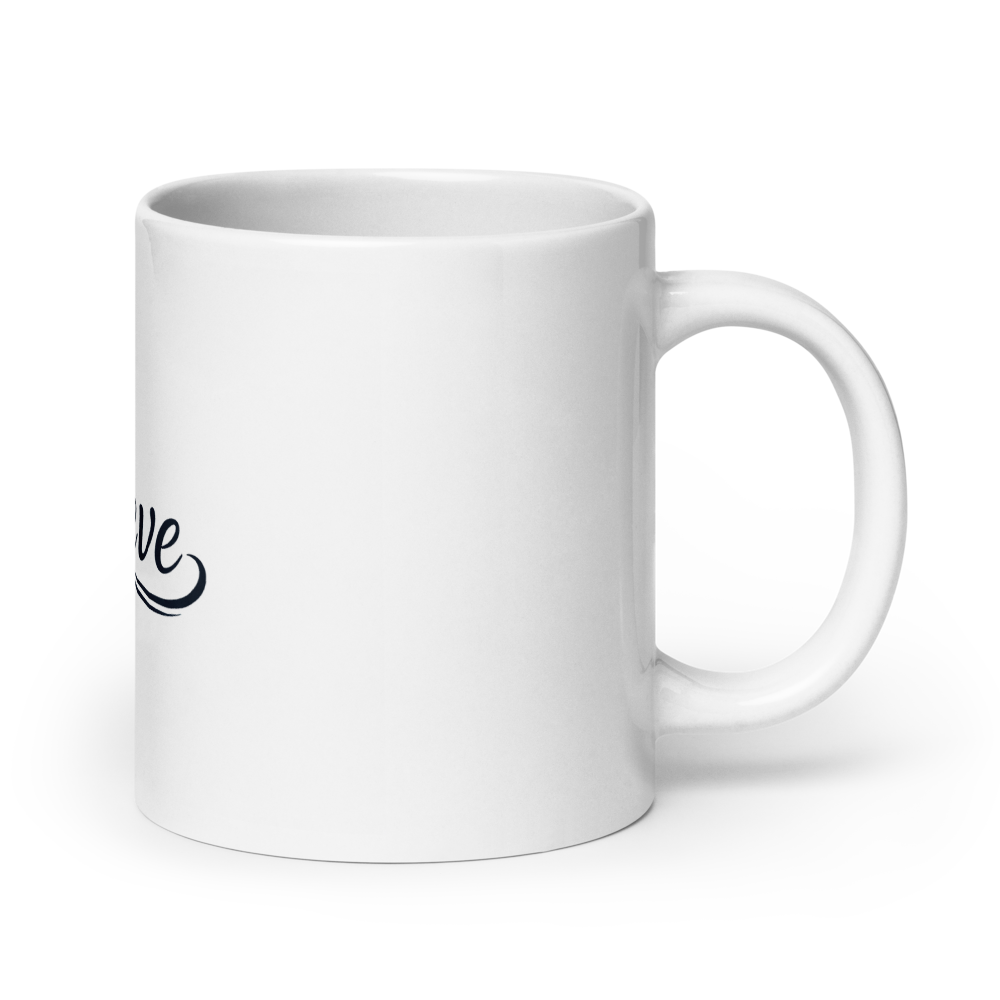 White Glossy Mug